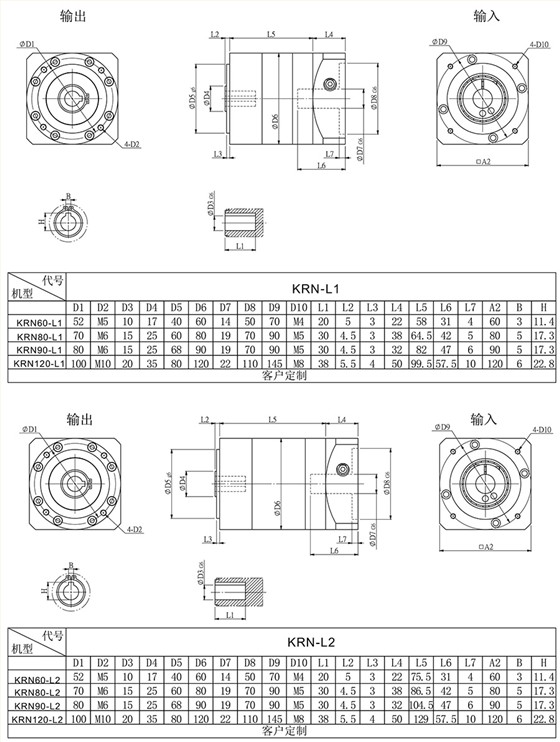 KRN系列行星减速机